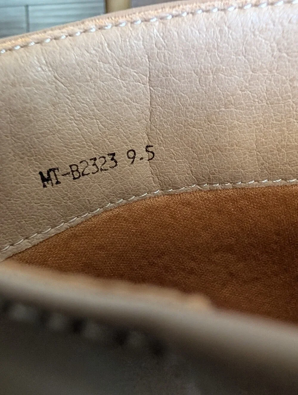 Modatope Nude Tan Women’s Knee-High Block Heel Boots 9.5